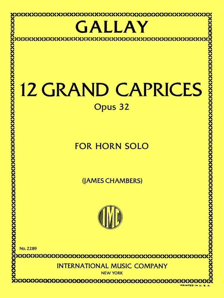 12 Grandi Capricci Op. 32 (Chambers)